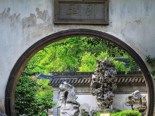 月洞门